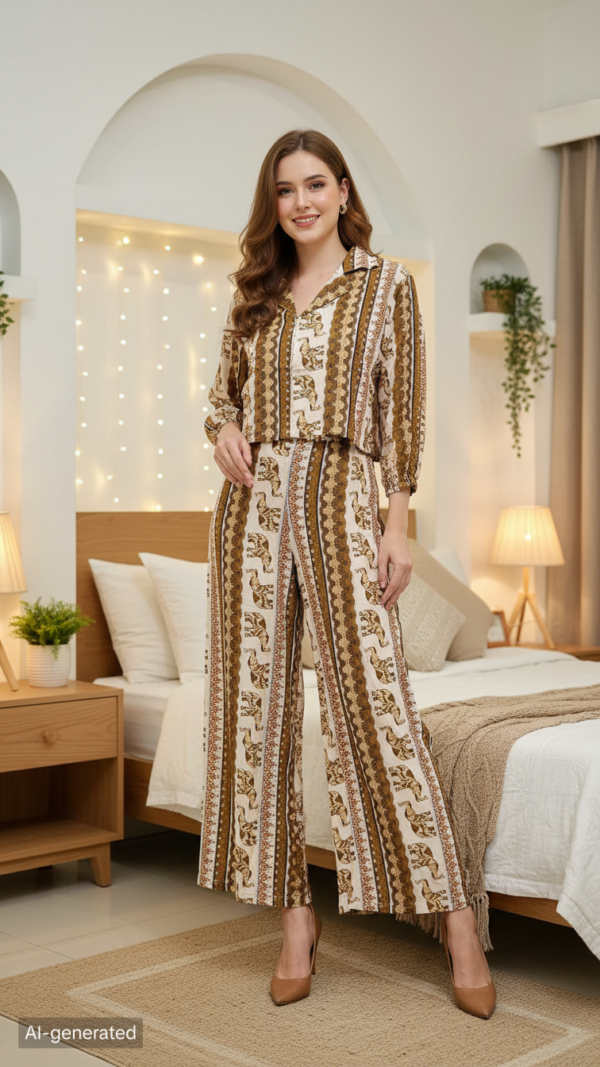 Setelan Wilona panjang Oneset