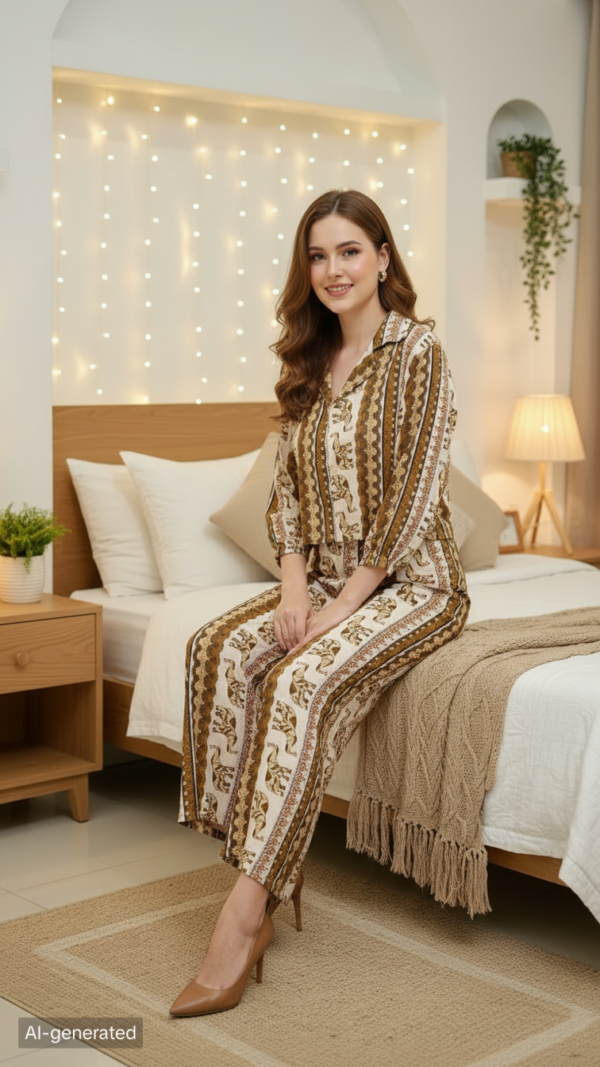 Setelan Wilona panjang Oneset
