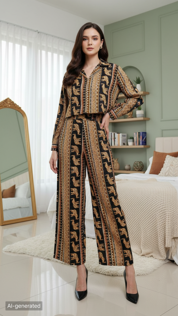 Setelan Wilona panjang Oneset